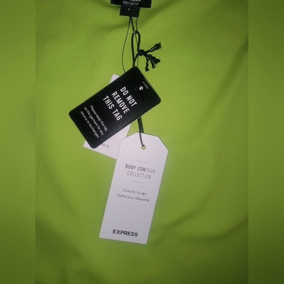 Lime Green 🟢 Contour Bodysuit - Picture 4 of 6